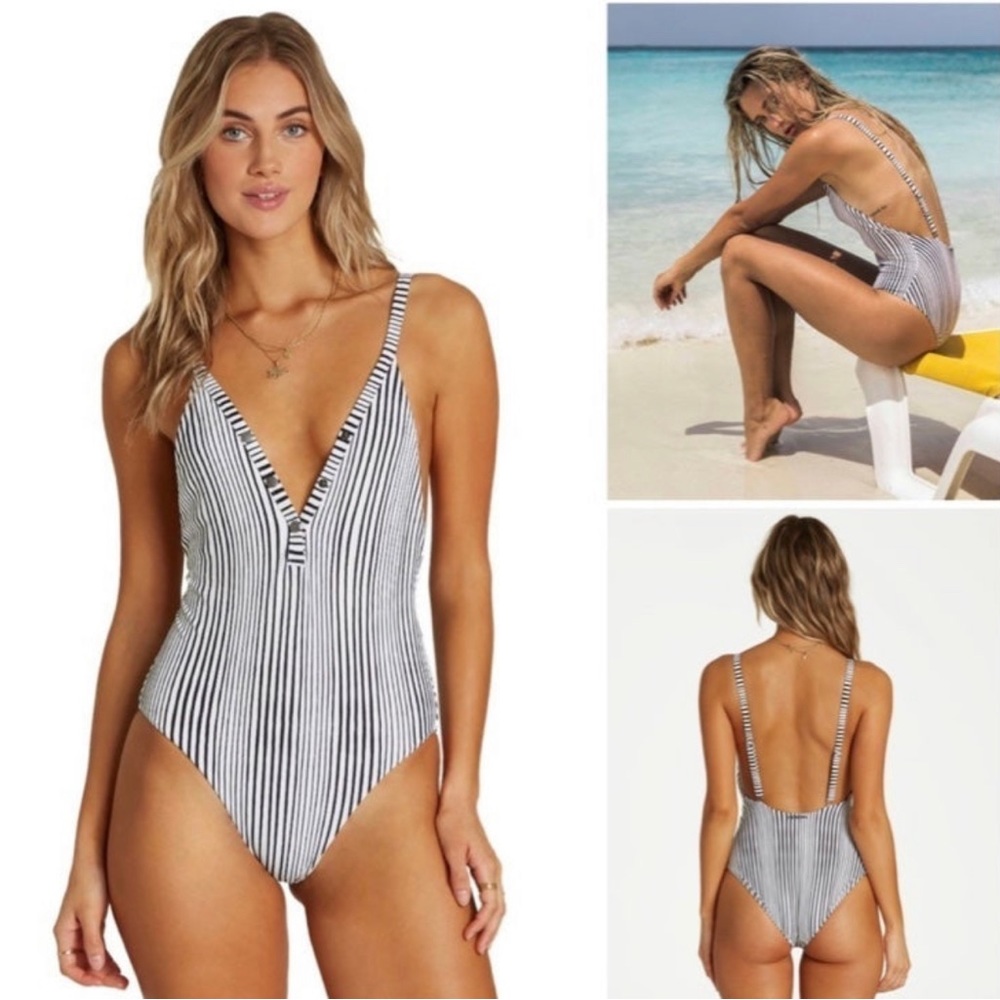 NWT BILLABONG Long Ride One Piece ~ Large